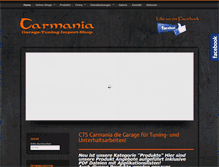 Tablet Screenshot of carmania.ch